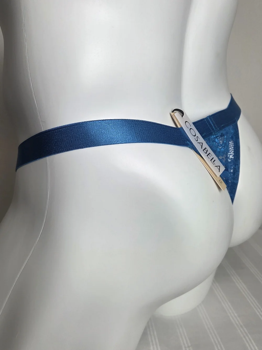 Cosabella Constance Blue Men's Italian Thong